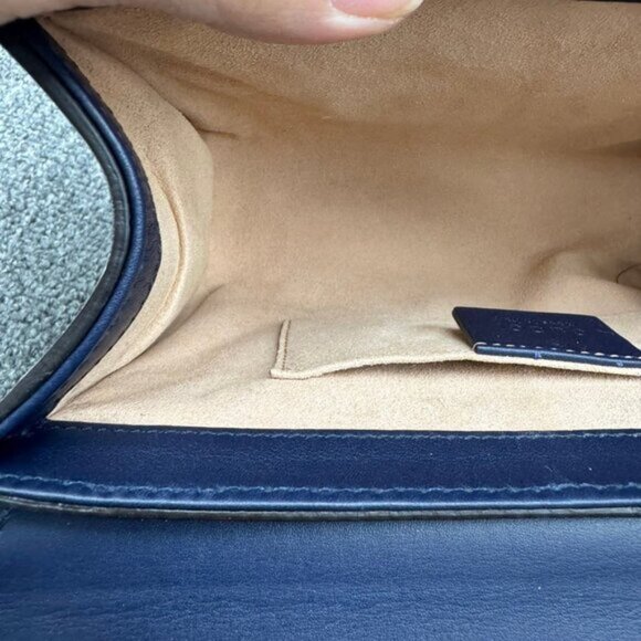 GUCCI Padlock Canvas Shoulder Bag 429-102125 - Picture 14 of 16